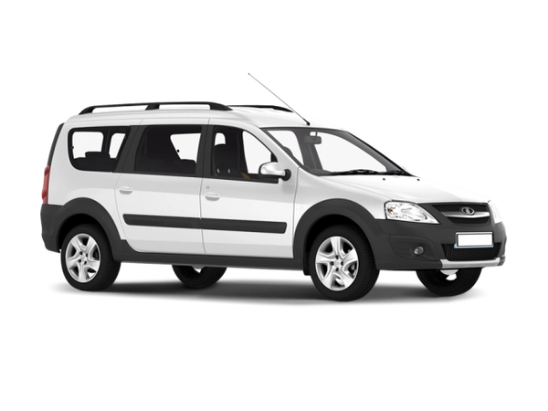 Lada Largus Cross 7 мест Белый Ледниковый