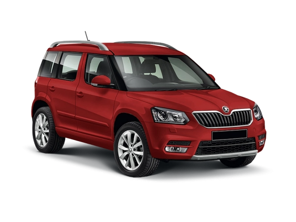 Skoda Yeti Красный Ruby металлик